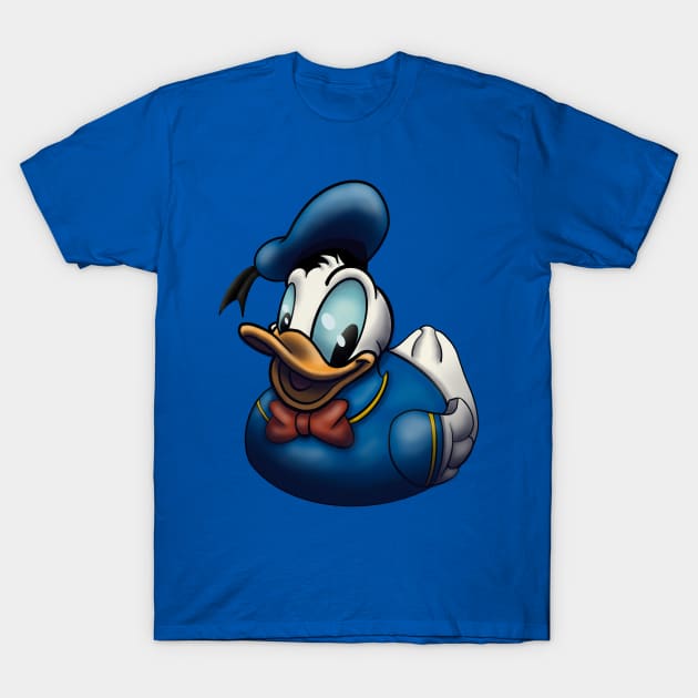 Donald Rubber Duck T-Shirt by Art-by-Sanna